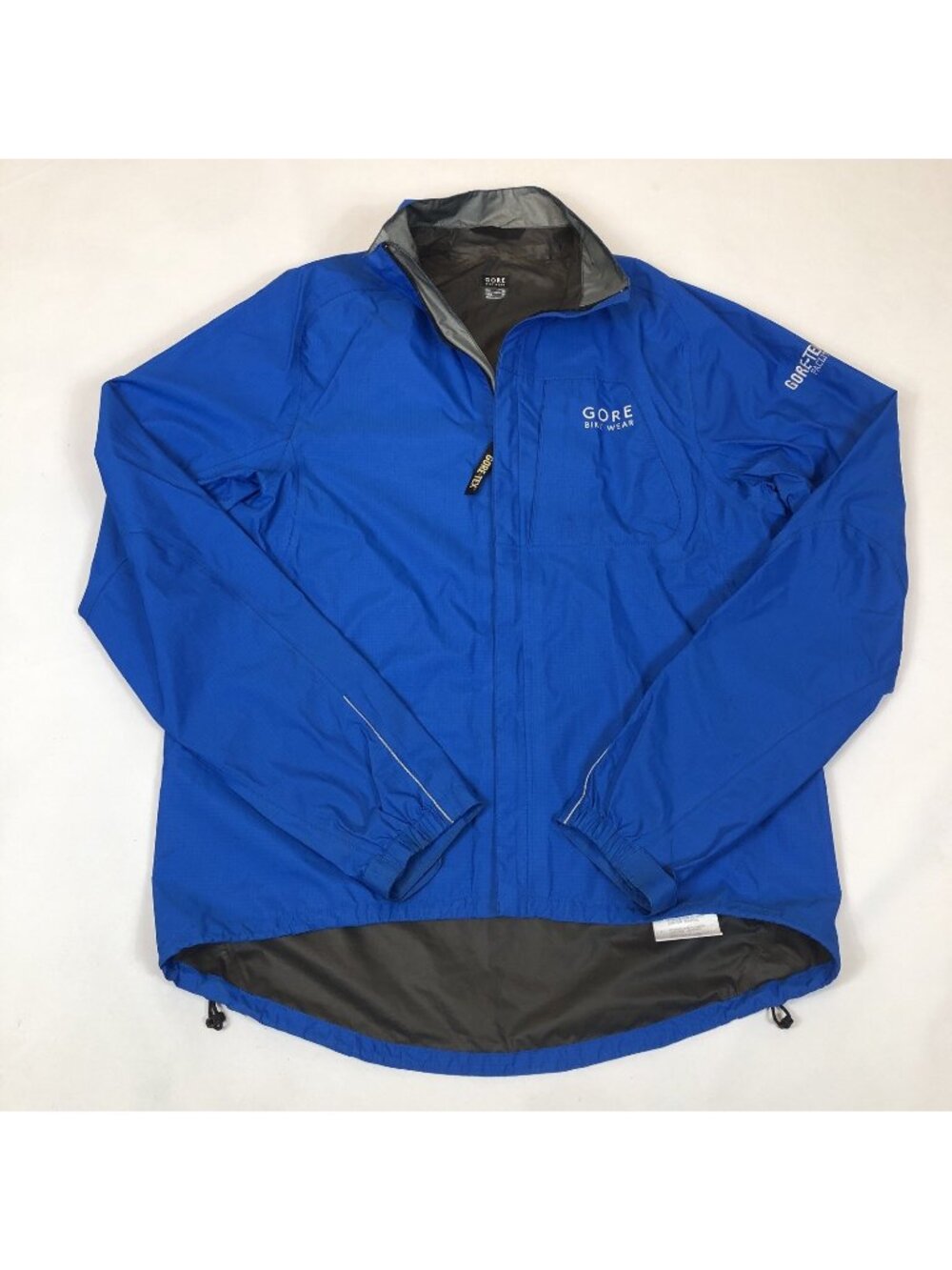 Gore Bike Wear Gore-Tex Paclite Cycling Waterproof Rain Jacket Mens Medium Blue